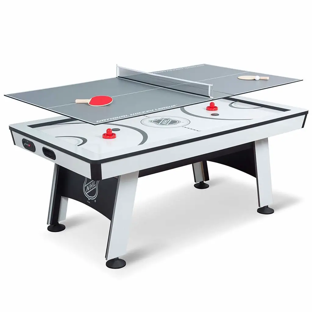 best air hockey ping pong table combo