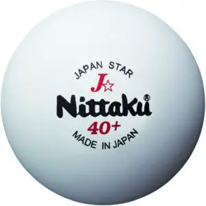 Nittaku Japan Star 40+ Table Tennis Balls