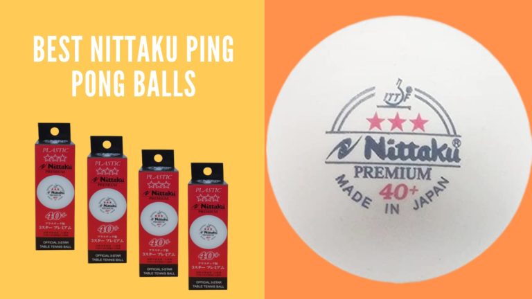 Nittaku ping pong balls