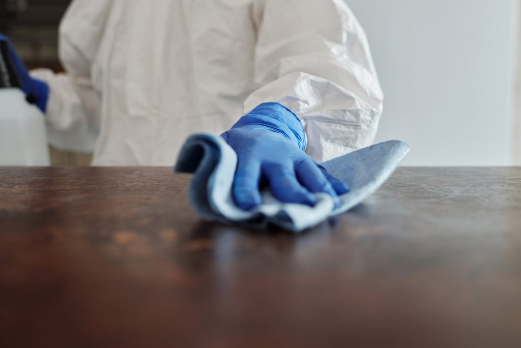 table tennis table cleaning