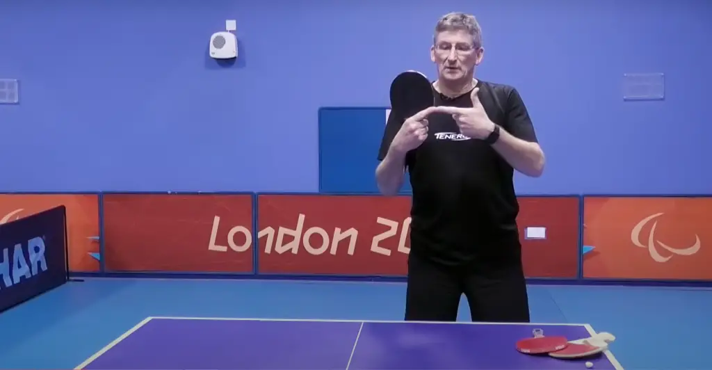 How to Hold the Table Tennis Paddle