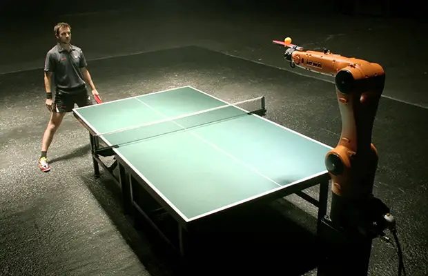 Can Robot Play Ping Pong