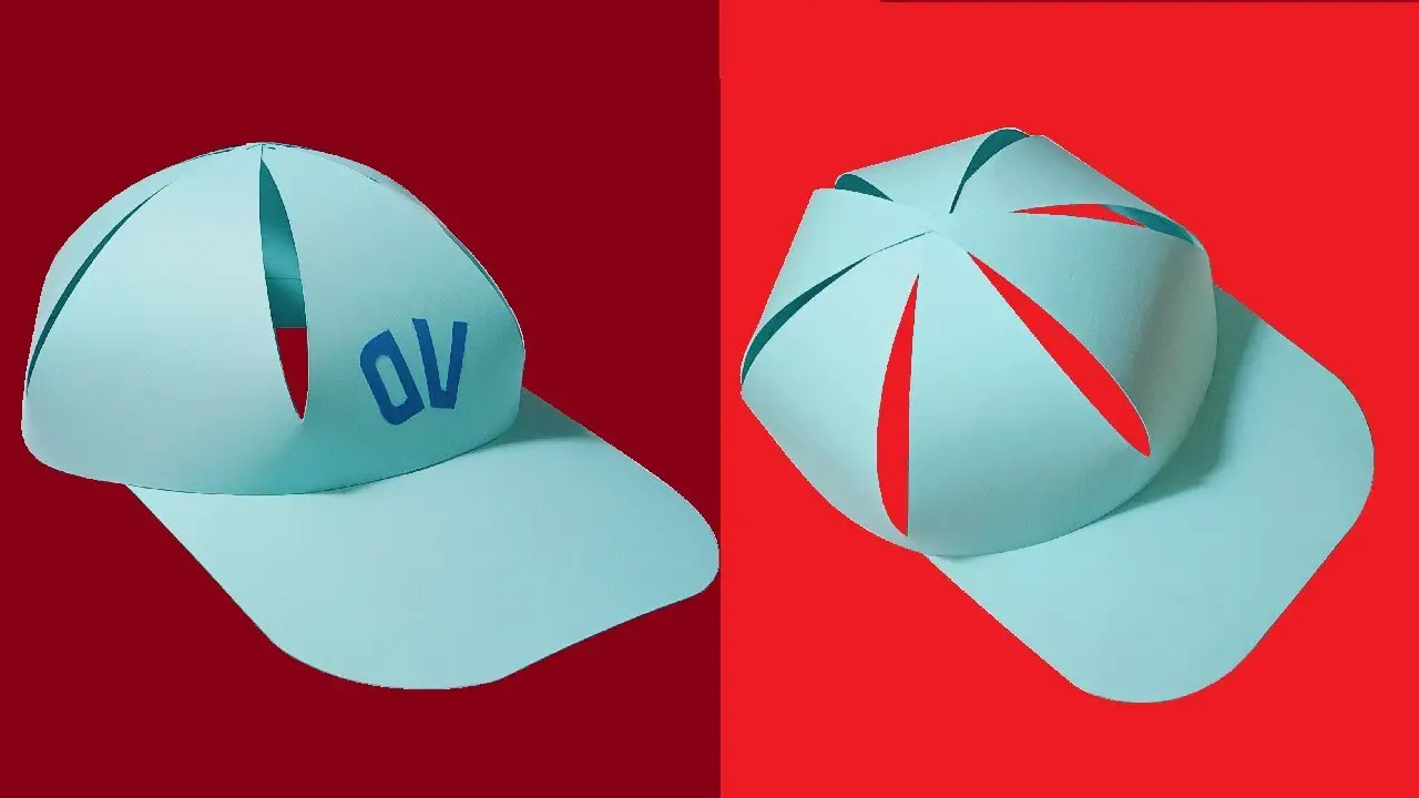 How to Make a Baseball Hat Out of Construction Paper