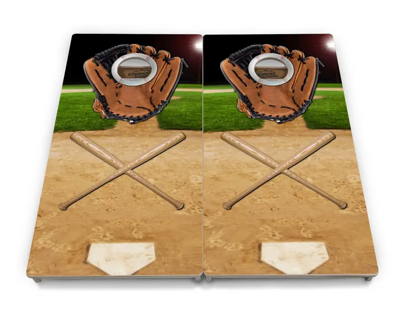 How to Make Cornhole Boards Look Like a Baseball Bat