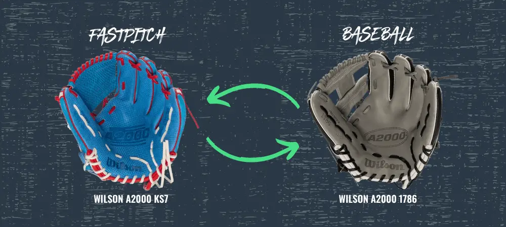 How to Tell a Softball Glove from a Baseball Glove