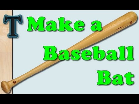 How to Turn a Baseball Bat on a Lathe Metal