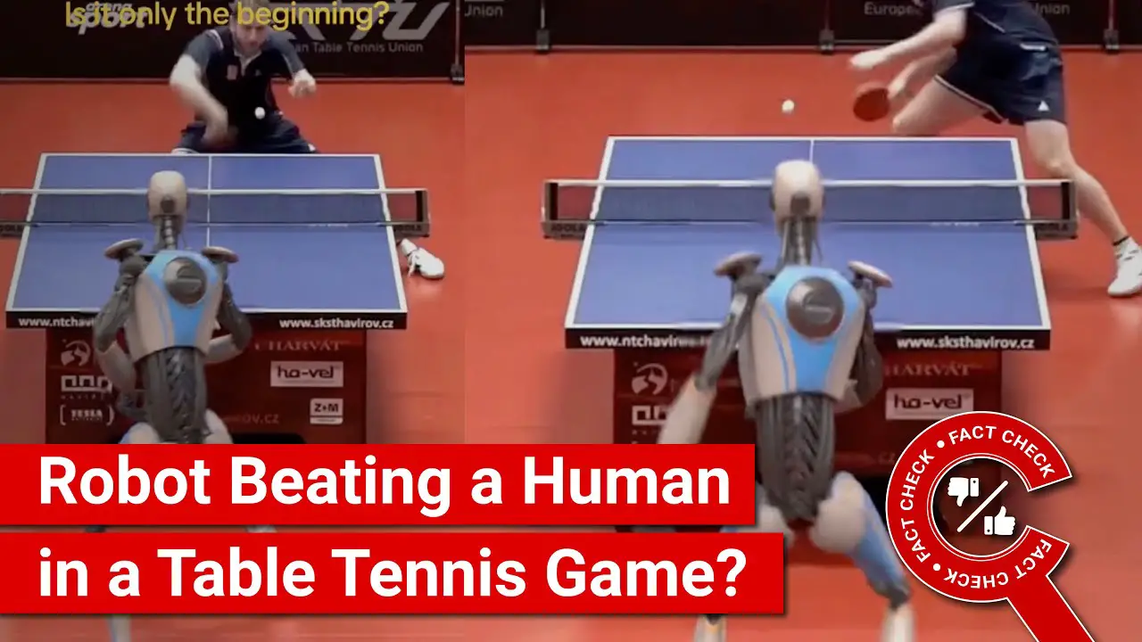 Is Robot Ping Pong Real