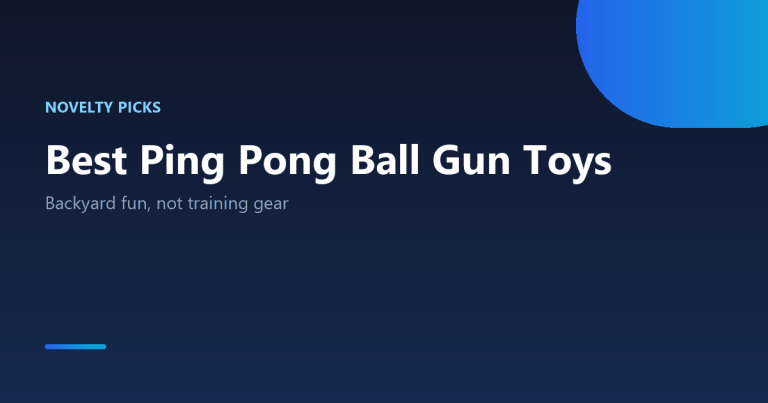 Best ping pong ball gun toys 2026