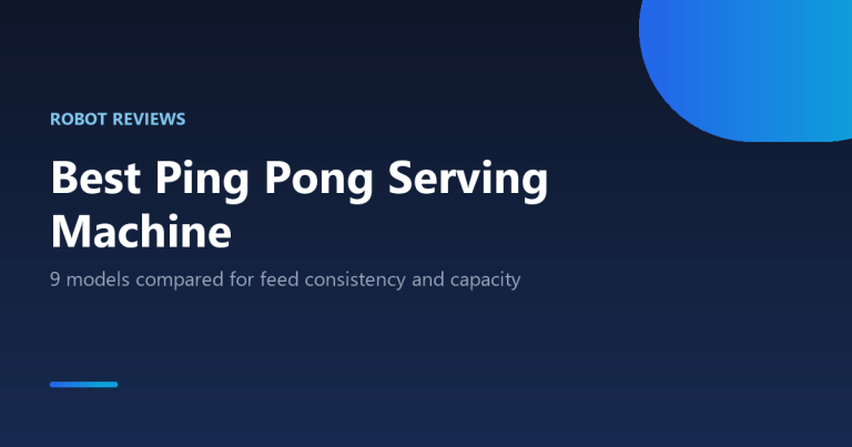 Best ping pong serving machine compared