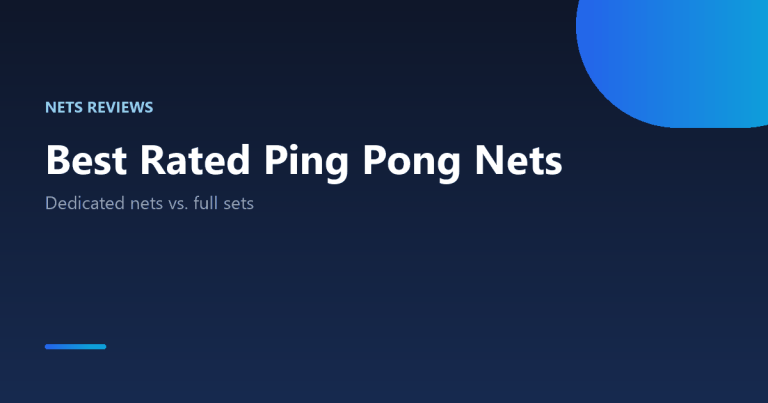 Best rated ping pong nets