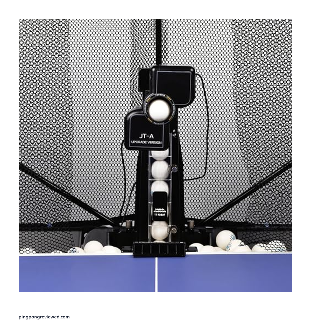 WAYMARK JT-A ping pong robot with recycling net