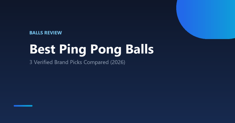 Best Ping Pong Balls
