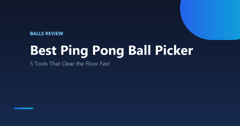 Best Ping Pong Ball Picker