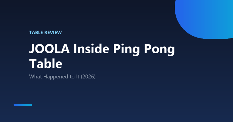 JOOLA Inside Ping Pong Table