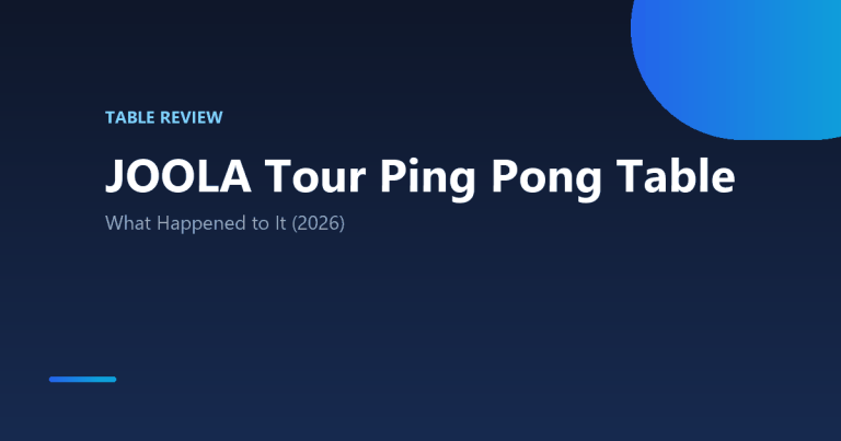 JOOLA Tour Ping Pong Table
