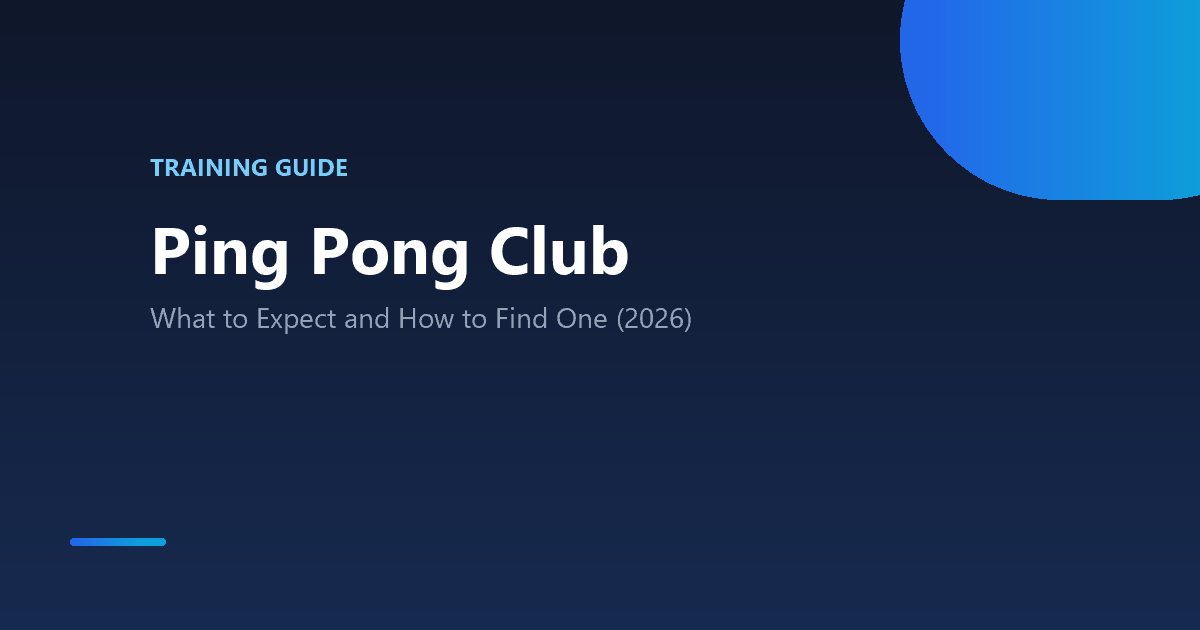 Ping Pong Club