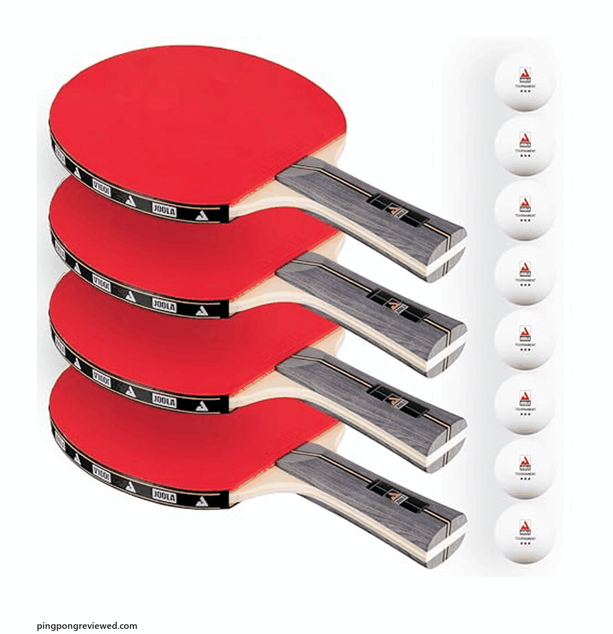JOOLA Helio 4-Player table tennis set