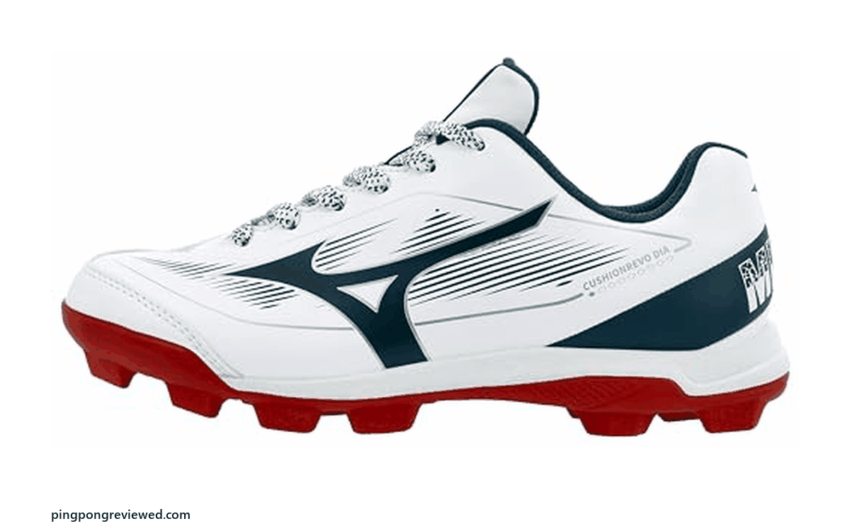 Mizuno Cushionrevo Diamond Jr youth baseball cleats
