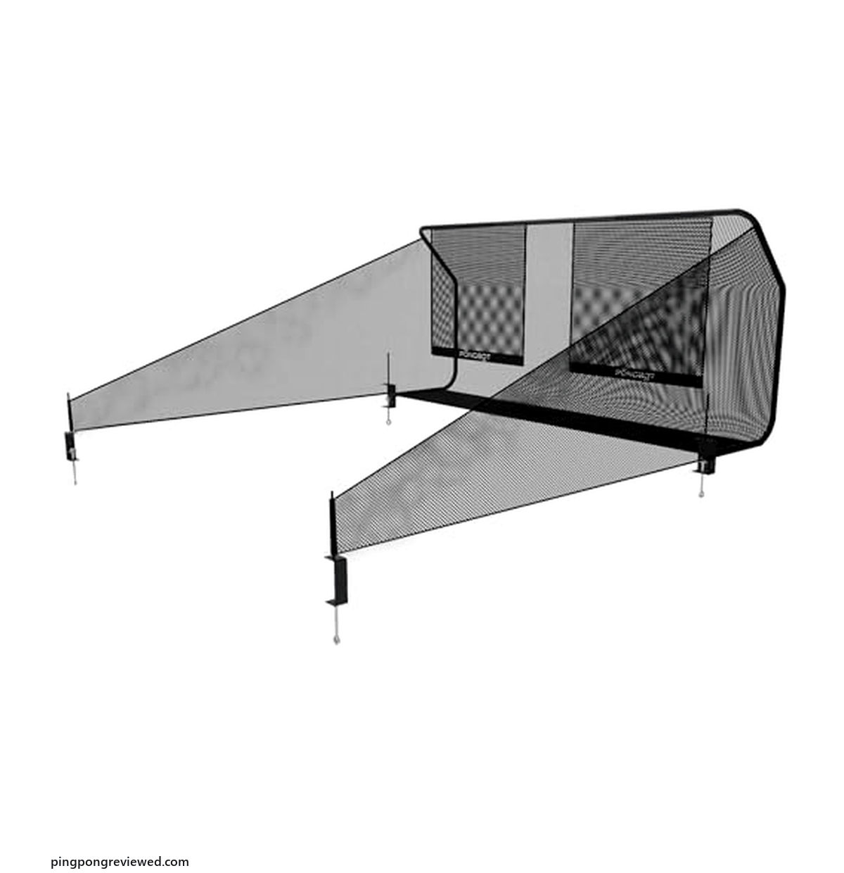 Best Ping Pong Catch Net: Clamp-On or Freestanding, 6 Picks (2026) 4 PONGBOT table tennis ball catch net