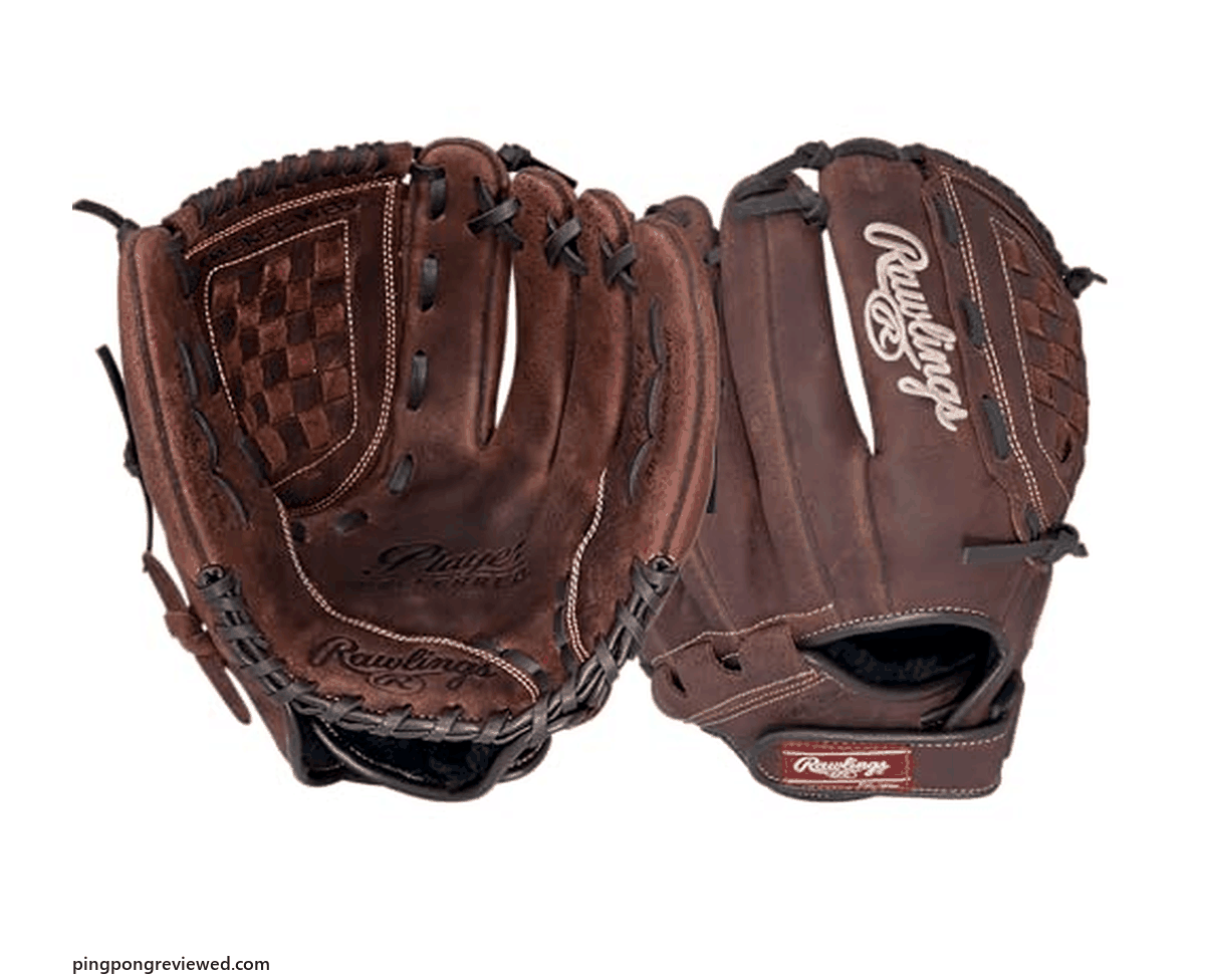 Rawlings Player Preferred 12 inch baseball glove in dark brown