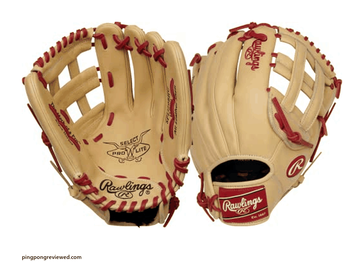 Rawlings Select Pro Lite Bryce Harper 12 inch youth baseball glove in camel